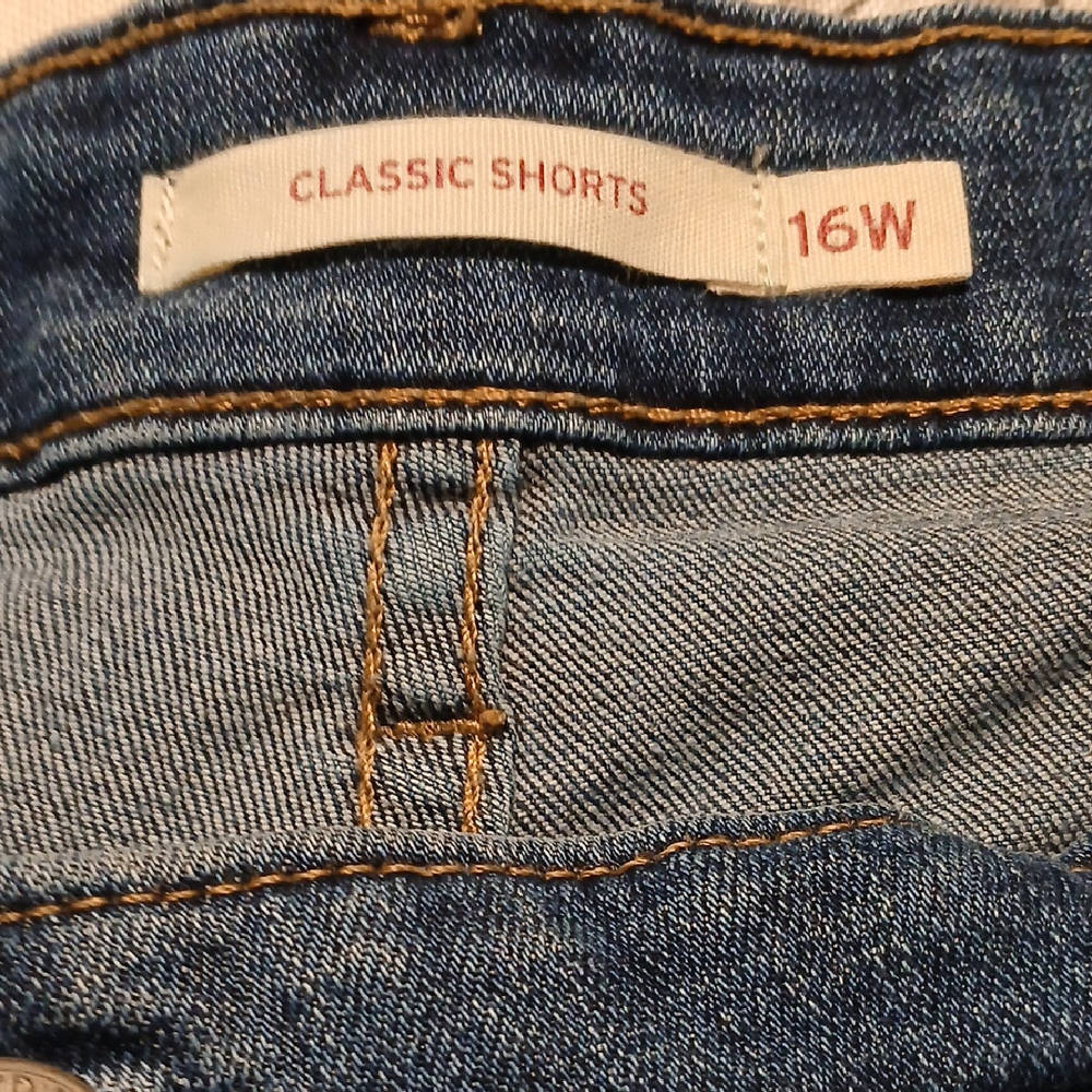 Levi's Blue Jean Shorts for Women
